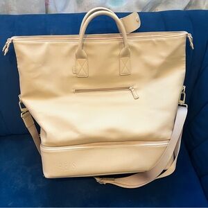 Beis vegan leather weekender